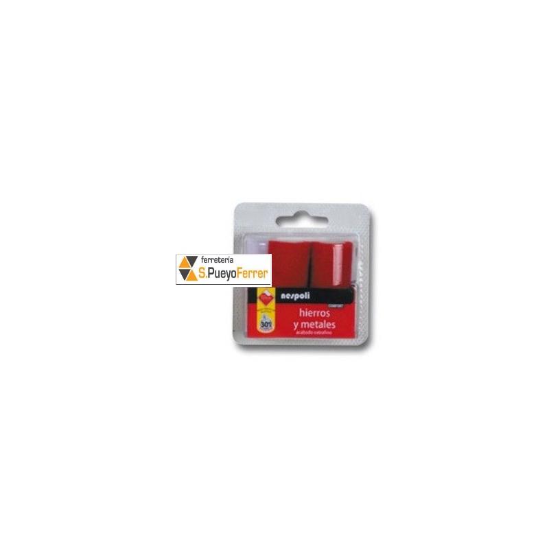 BLISTER MINI RODILLO HIERRO 6CM