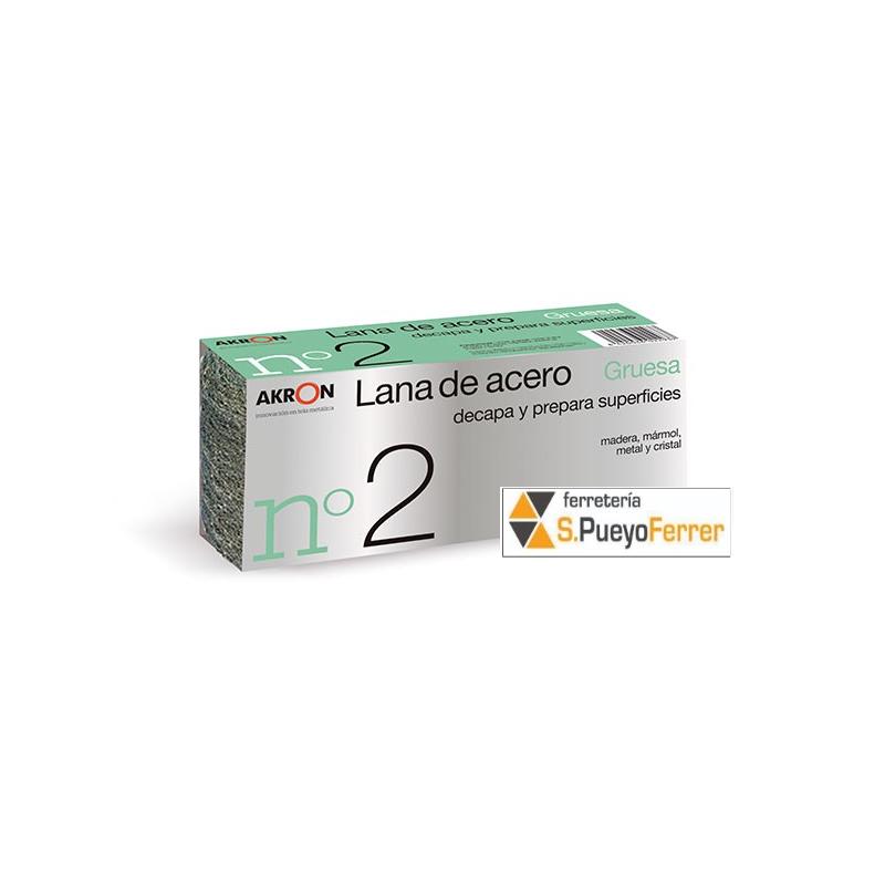 ESTROPAJO LANA ACERO GRUESA 150G
