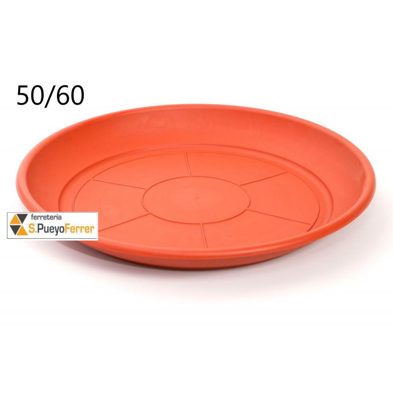 PLATO MACETA 50/60CM TERRA