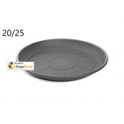 PLATO MACETA 20/25CM GRIS