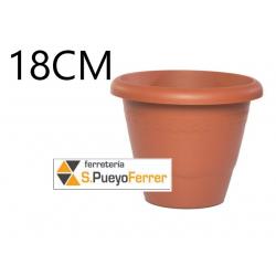 MACETA TERRACOTA 18CM