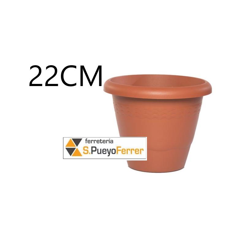 MACETA TERRACOTA 22CM
