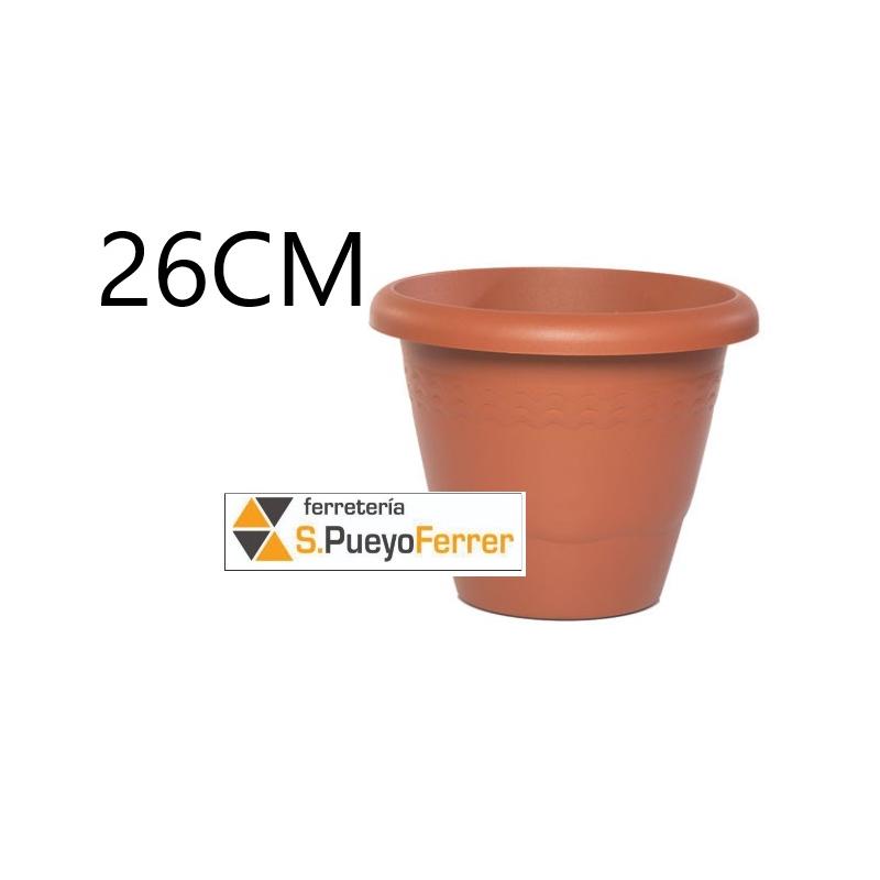 MACETA TERRACOTA 26CM