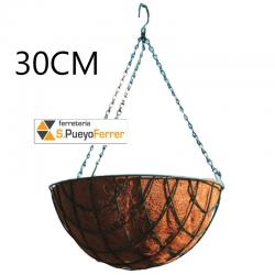 MACETA COLGANTE COCO 30CM