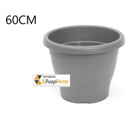 MACETA 60CM GRIS