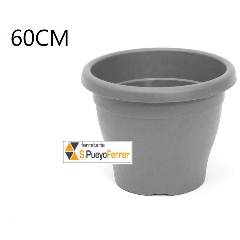 MACETA 60CM GRIS