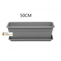 JARDINERA EVA 50CM GRIS