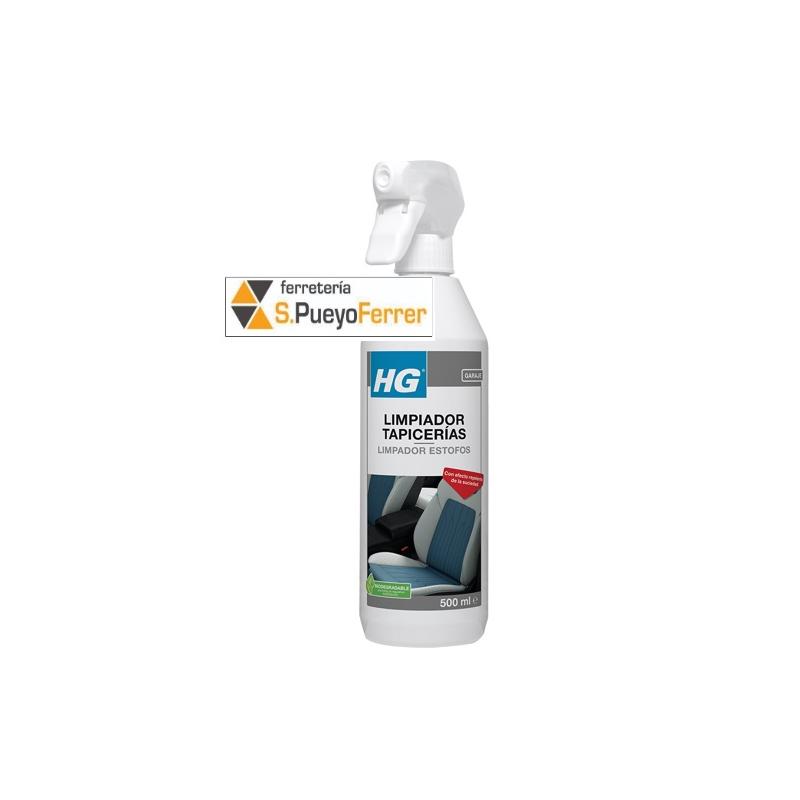 HG LIMPIADOR TAPICERIA COCHE 0,5L HG HG LIMPIADOR TAPICERIA COCHE 0,5L HG