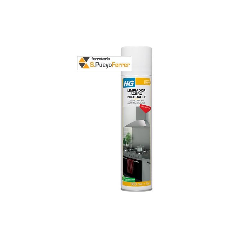 HG LIMPIEZA RAPIDA PARA ACERO INOX 300ML HG LIMPIEZA RAPIDA PARA ACERO INOX 300ML