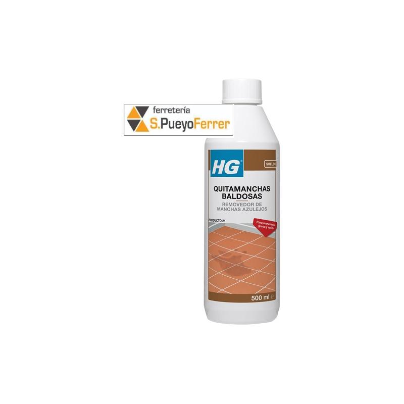 HG QUITAMANCHAS SUELOS Y PAREDES 0,5L CERAMICA/AZULEJOS HG QUITAMANCHAS SUELOS Y PAREDES 0,5L CERAMICA/AZULEJOS