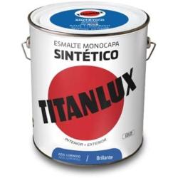 ESMALTE BRILLANTE AZUL LUMINOSO 4L