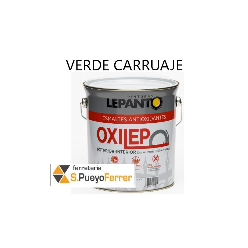 OXILEP ESMALTE ANTIOXIDO BRILLANTE VERDE CARRUAJES 750ML 625 OXILEP ESMALTE ANTIOXIDO BRILLANTE VERDE CARRUAJES 750ML 625