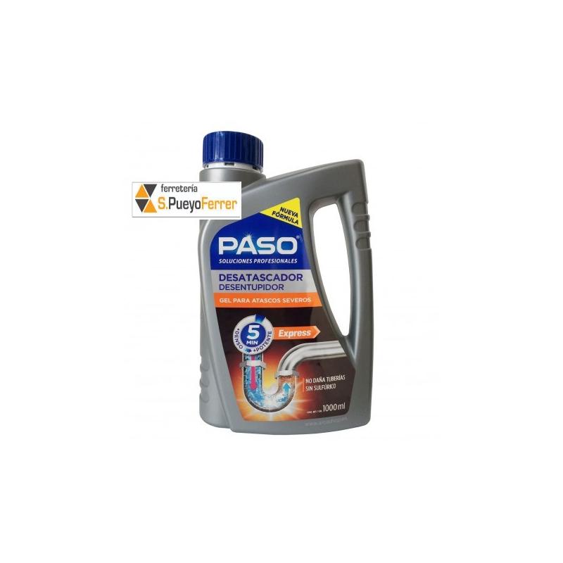 PASO DESATASCADOR GEL EXPRESS 1L PASO DESATASCADOR GEL EXPRESS 1L
