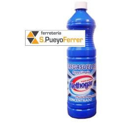 FREGASUELO NETHOGAR AZUL ROPA LIMPIA 1L (CONCENTRADO)