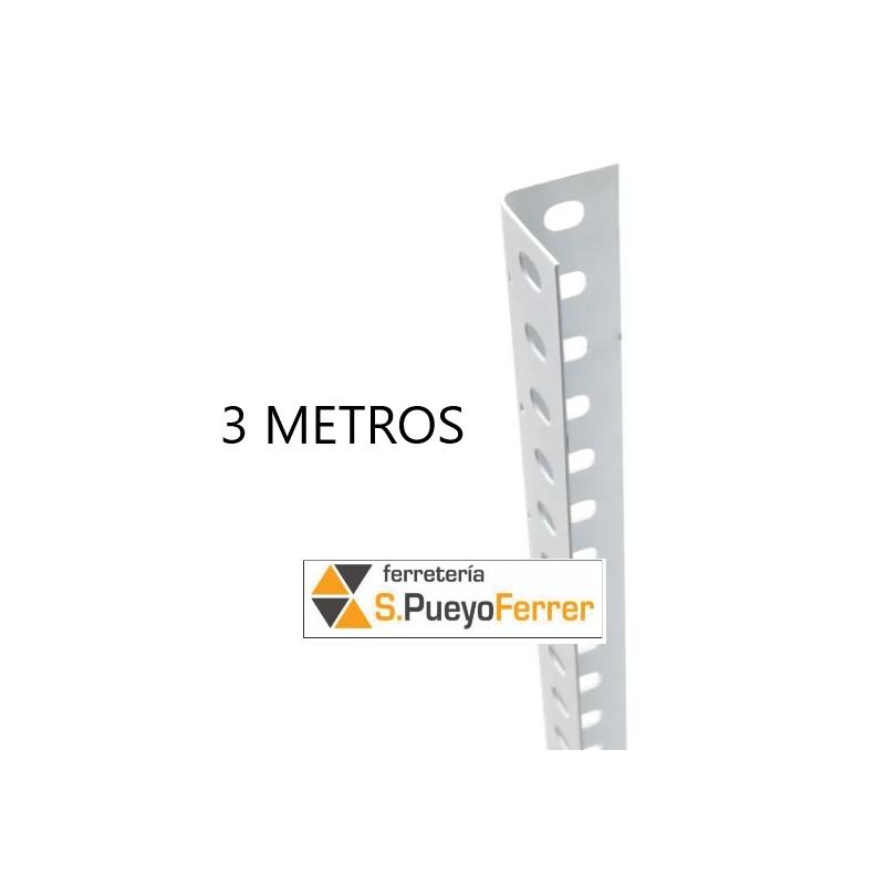 BARRA ANGULAR ESTANT BLANCA P/35 3.0 MT