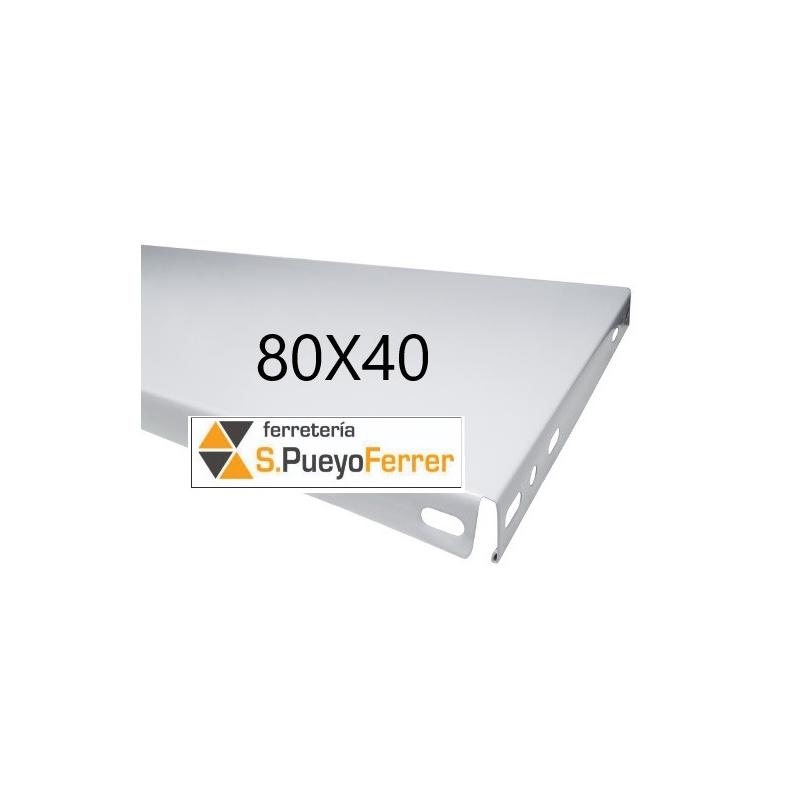 BALDA ESTANTERIA BLANCA 80X40