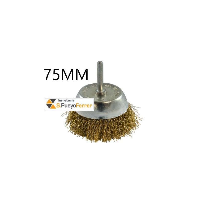 CEPILLO 35730 VASO BRIC ALAMBRE 75MM