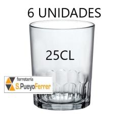 PACK VASO 25CL AGUA SABOYA 6uds