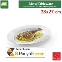 PLATO OPAL PESCADO 38X27CM