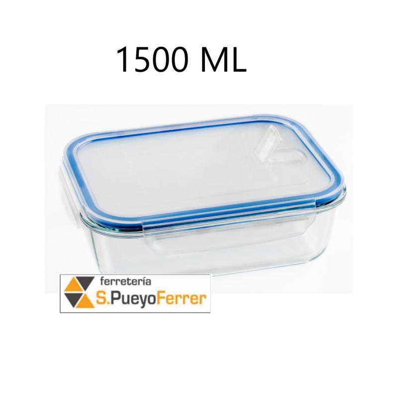 HERMETICO RECTANGULAR BOROSILICATO 1500ML HERMETICO RECTANGULAR BOROSILICATO 1500ML