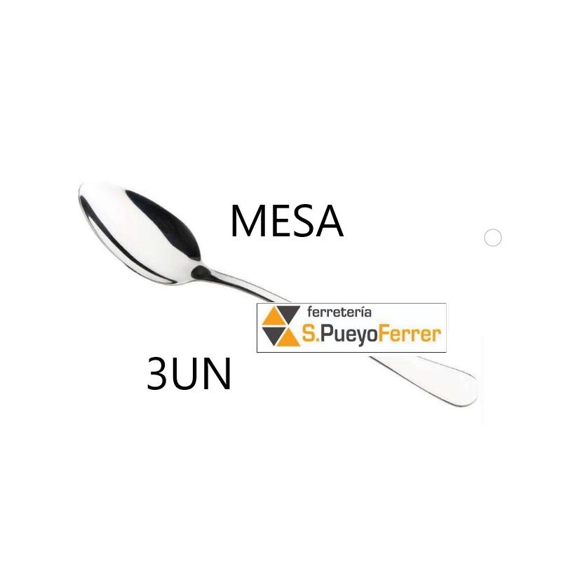 CUCHARA MESA MURANO INOX Blister 3 CUCHARA MESA MURANO INOX Blister 3