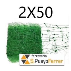 MALLA ENTUTORAR FLORA 2X50