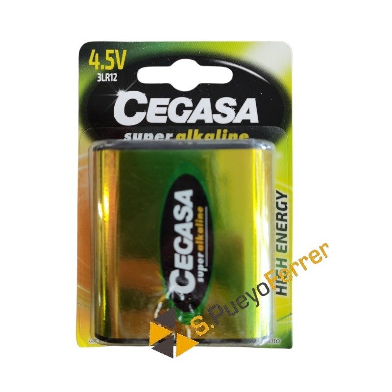 PILA CEGASA ALCALINA PETACA 3LR12 PILA CEGASA ALCALINA PETACA 3LR12