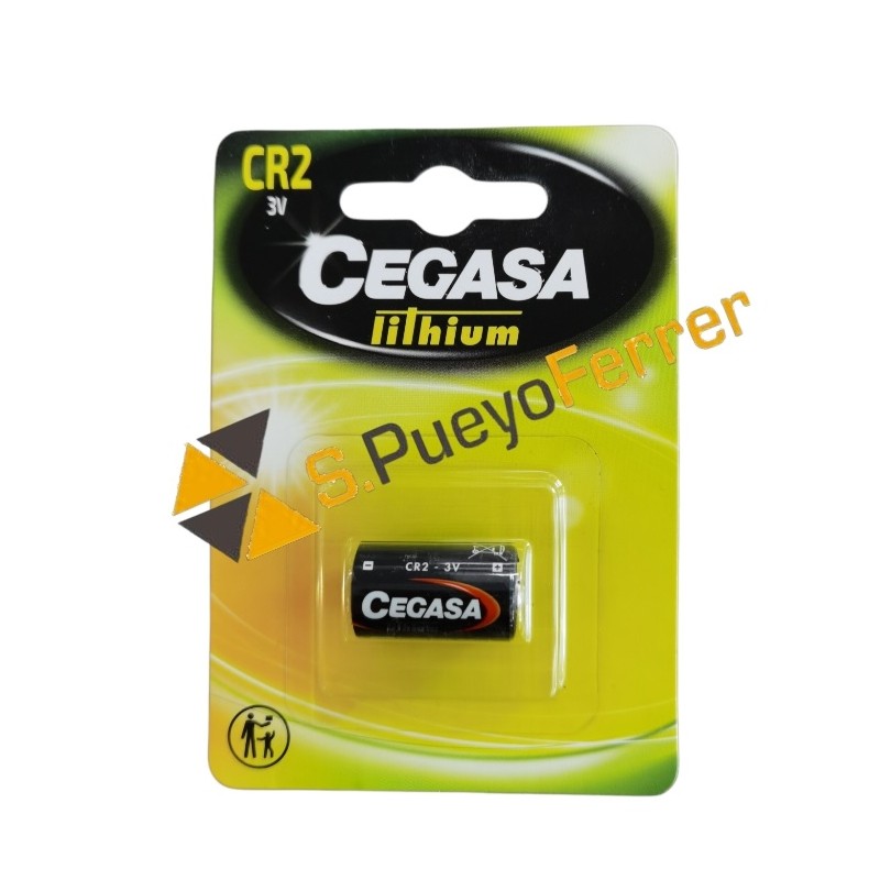 PILA CEGASA LITIO CR2 3V PILA CEGASA LITIO CR2 3V