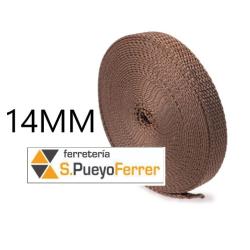 CINTA PERSIANA 14MM 6MT MARRON