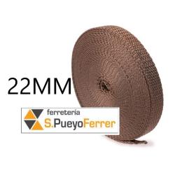 CINTA PERSIANA 22MM 6MT MARRON