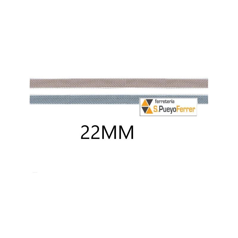 CINTA PERSIANA 22MM 6MT BICOLOR