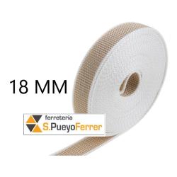 CINTA PERSIANA 18MM 6MT BEIGE