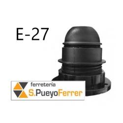 PORTALAMPARAS SEMIROSCADO E-27