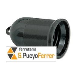PORTALAMPARAS ECONOMICO NEGRO