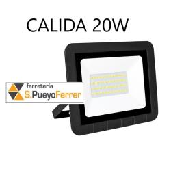 FOCO PROYECTOR LED 20W CALIDA
