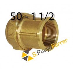 ENLACE MIXTO LATON ROSCA HEMBRA 50 - 1 1/2