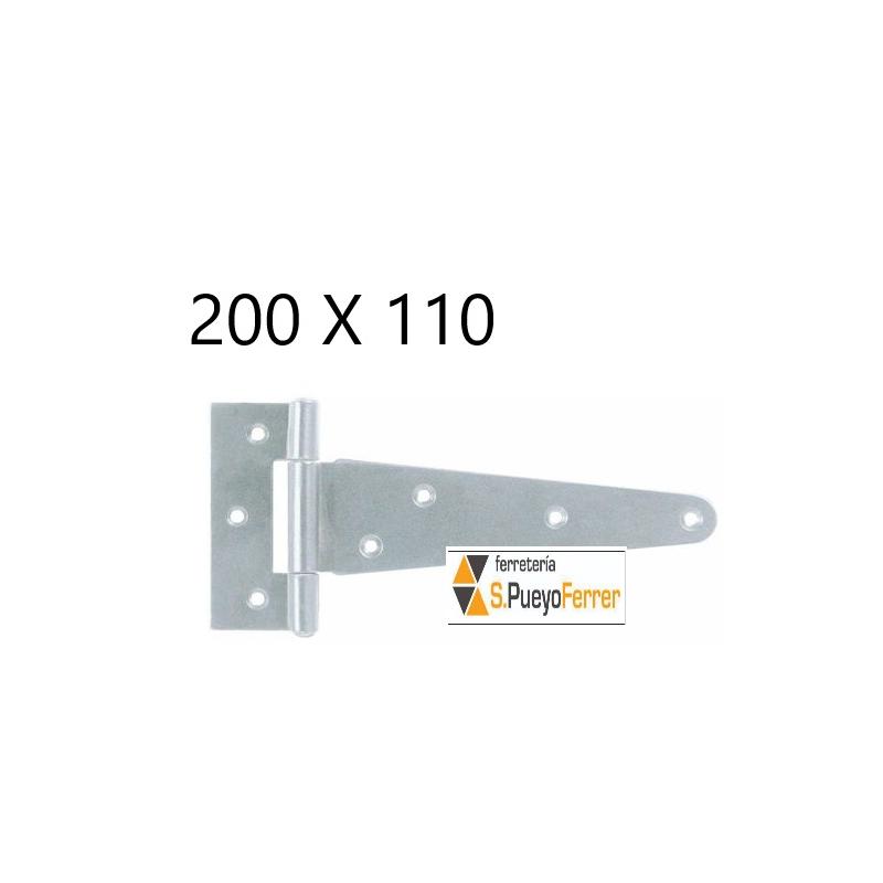 BISAGRA 507 200 X 110 ZINC