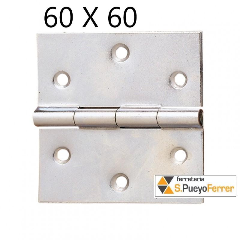 BISAGRA Hº CINCADO 60x60 2 PZA