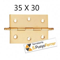 BISAGRA Hº LATONADA FINA ALTO 35X30