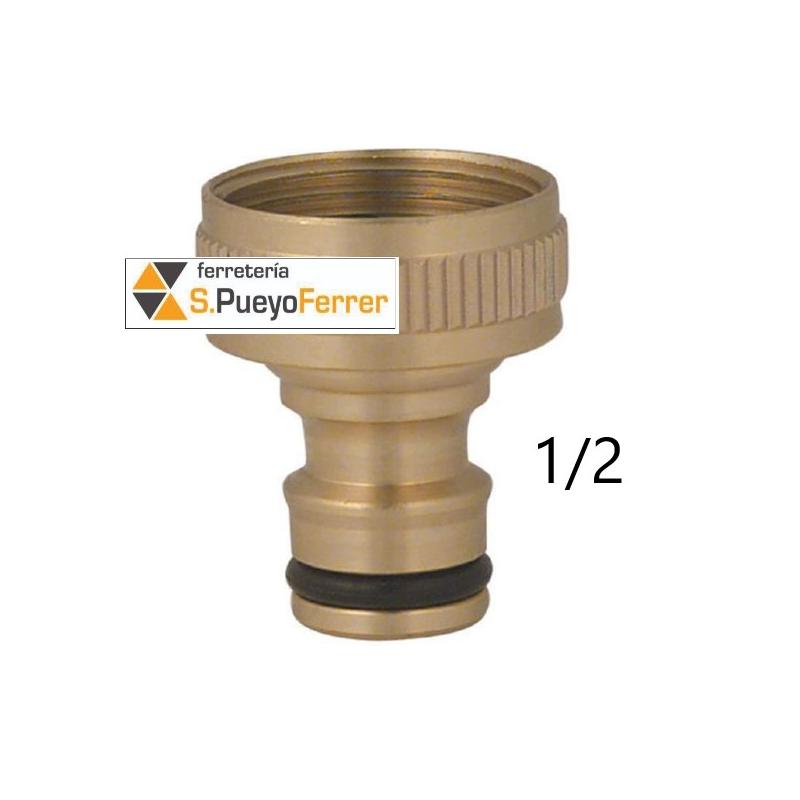 ADAPTADOR GRIFO HEMBRA LATON 1/2