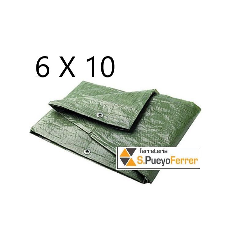 TOLDO PROTECCION VERDE 6X10