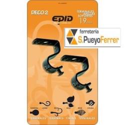 SOPORTE TECHO 660-20 NEGRO