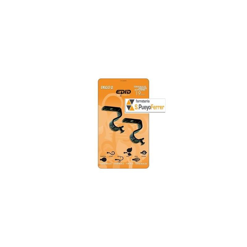 SOPORTE TECHO 660-20 NEGRO