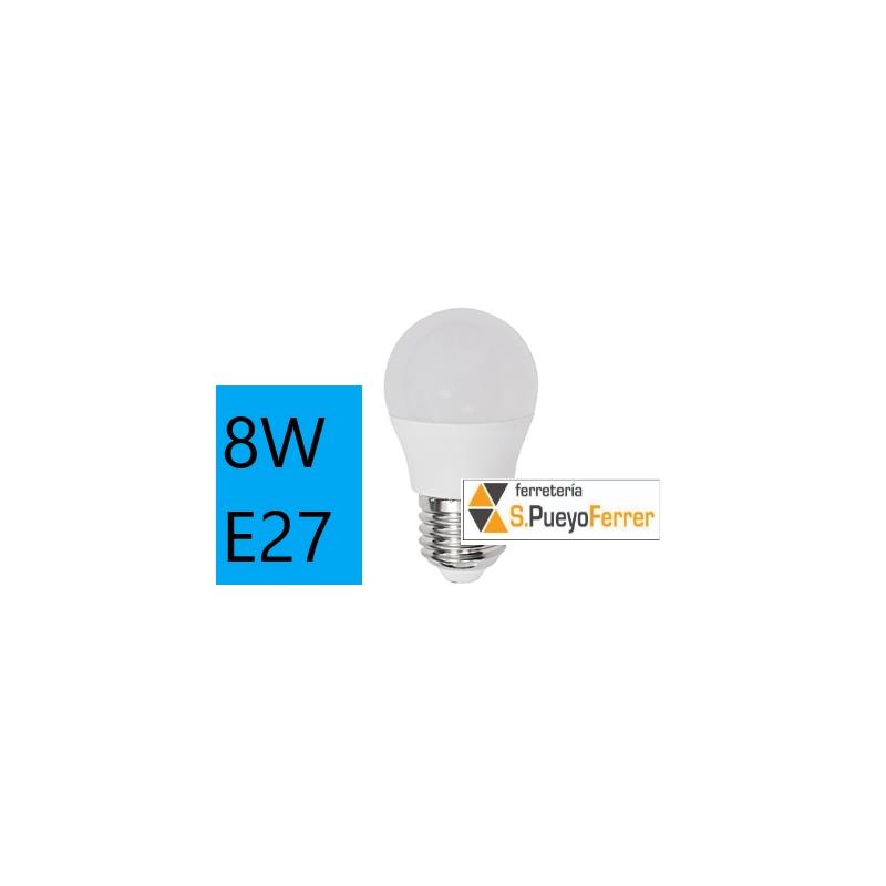 BOMBILLA LED ESFERICA 8W E27 FRIA 6000K BOMBILLA LED ESFERICA 8W E27 FRIA 6000K