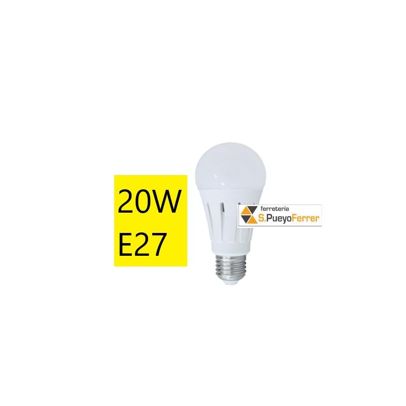BOMBILLA LED E27 20W CALIDA 3000K