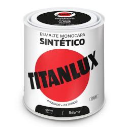 ESMALTE BRILLANTE NEGRO 0,250L