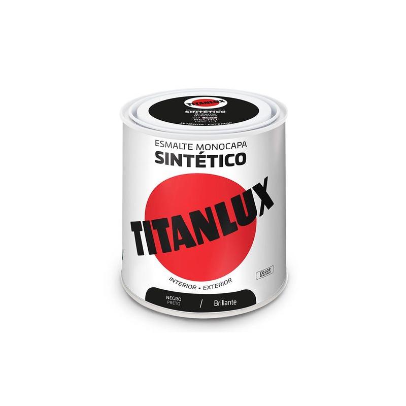 ESMALTE BRILLANTE NEGRO 0,250L