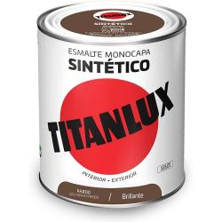 ESMALTE BRILLANTE PARDO 4L