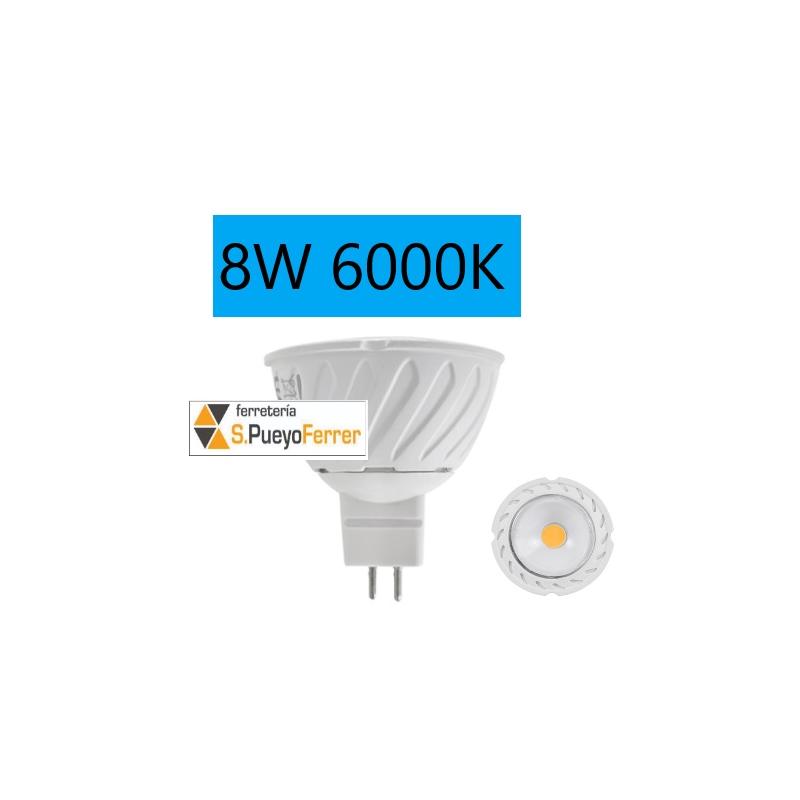 BOMBILLA LED DICR MR16 8W 6000K FRIA BOMBILLA LED DICR MR16 8W 6000K FRIA