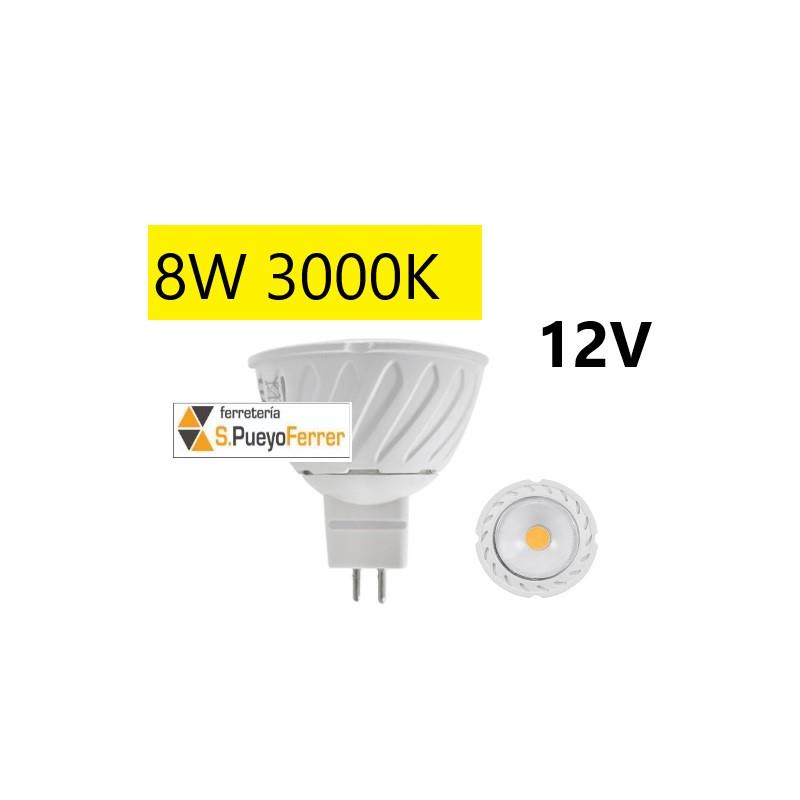 BOMBILLA LED DICR MR16 8W 12V 3000 CALIDA BOMBILLA LED DICR MR16 8W 12V 3000 CALIDA